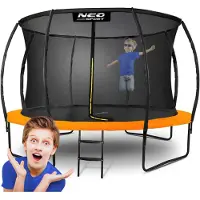 Neo-Sport Studsmatta NS-12C201 med inre nät 12,5 FT 374 cm