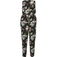 Urban Classics Jumpsuit jade / lax / svart / vit