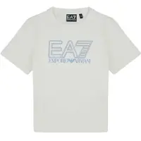 Emporio Armani T-shirts med korta ärmar EA7 7B000295 pojkar - Vit - 8 år