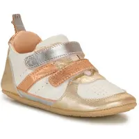 Easy peasy Sneakers MY PRE BASKET VELCRO flickor - Guldfärgad - 25