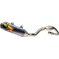 FMF Exhst 4.1rct Megabomb Honda Ref:041604 Aluminium&stainless Steel Icke-homologiserat Komplett Avgassystem