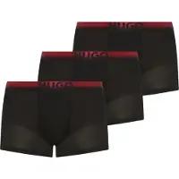 HUGO Boxershorts röd / svart