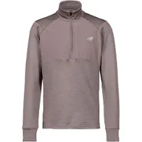 New Balance - Trail running kläder - Athletics Heat Grid 1/2 Zip Green för Unisex - Storlek XL - Grön