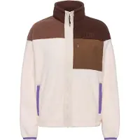 Picture Organic Clothing Arcca Women's Fz Fleece Vanilla Cocoa Chicory