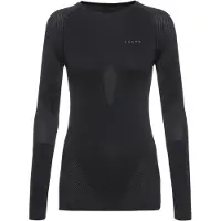 Falke - Underställ dam - Longsleeved Shirt Warm W Black för Unisex - Storlek S - Svart