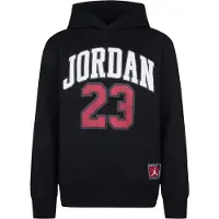 Jordan Hoodie - Svart m. Vit/Röd - - 13-15 år (158-170) - Hoodie