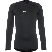 Nike Pro Baselayer Dri-FIT - Svart/Vit Långärmad, storlek X-Large