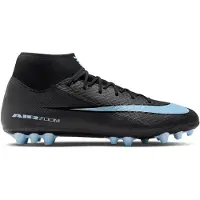 Nike Air Zoom Mercurial Superfly 10 Academy AG Shadow - Svart/Blå - Konstgräs (AG), storlek 43