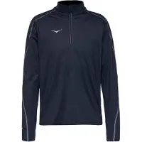 Hoka One One - Trail running kläder - M Glidetech Quarter Zip Black för Unisex - Storlek XL - Svart