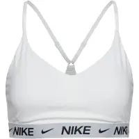 Nike Sportbehå 'Indy' marinblå / ljusgrå / vit