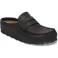 Birkenstock Naples Wrapped Natural Leather Oiled Träskor