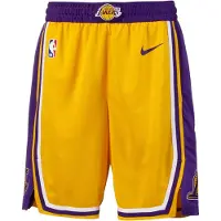 Nike NBA Icon Edition Team Limited Sommar Andningsbara Mellanhöga Basketshorts SW Fan Version Herrunderdelar Gul AJ5617-728 XXL