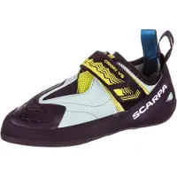 Scarpa - Klätterskor - Origin VS Wmn Pastel Green Lime för Unisex - Storlek 36.5 - Blå