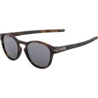 Oakley - Solglasögon - Latch Matte Brown Tortoise Prizm Black för Unisex - Brun