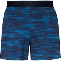 Hoka One One - Trail running kläder - M Glide 5'' Short W/ Brief Blue Blurr för Unisex - Storlek S - Blå