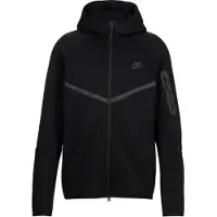 Nike Luvtröja Tech Fleece FZ Vindjacka - Svart, storlek Small