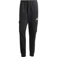 Adidas Sportbyxa 'Feelcozy' svart / vit