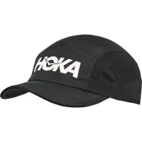 Hoka One One - Trail running kläder - U Run Hat Black för Unisex - Svart