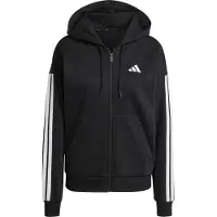 Adidas Sportsweatjacka 'Essentials' svart / vit