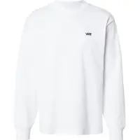 Vans Långärmade T-shirts LEFT CHEST II LOOSE LS man - Vit - EU M