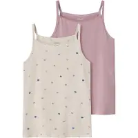 Name it Strap Top Peyote Hearts Ärmlös Pyjamas-t-shirt 2 Enheter
