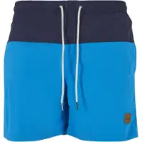Urban Classics Badshorts himmelsblå / mörkblå