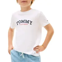 Tommy Hilfiger Logo Crew Neck Jersey T-Shirt
