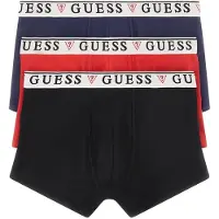 GUESS Boxershorts blå / röd / svart