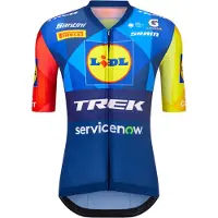 Santini Lidl Trek Team Original 2026 Korta ärmar Cykeltröja