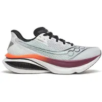 Saucony Endorphin Azura Shoes White Burgundy SS26, Size 42 - EUR