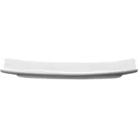 Super Merchant Dekorativ rektangulär serveringsbricka BARKA 218x105mm vit porslin Hendi 785546