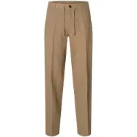 Selected 196 Leroy Linen Straight Fit Byxor