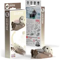Fat Brain Toys Eugy the Otter - 3D Eco-pussel