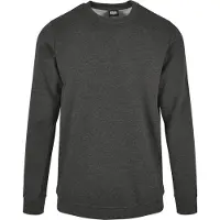 Urban Classics Basic Terry Crew Big T-shirt Med Lång ärm