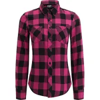 Urban Classics Blus rosa / svart