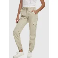 Urban Classics High Waist Cargo Jogging Byxor