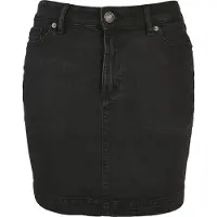 Urban Classics Kjol svart denim