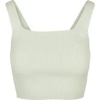 Urban Classics Broderad topp mint