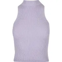 Urban Classics Short Rib Knit Turtleneck ärmlös T-shirt