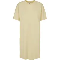 Urban Classics Organic Oversized Slit Kortärmad Kort Klänning
