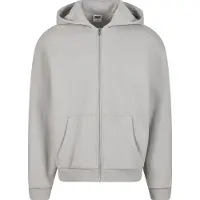 Urban Classics Fluffy Sweatshirt Med Dragkedja