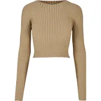 Urban Classics Short Rib Knit Twisted Back Tröja