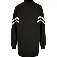 Urban Classics Oversized College Sweat Långärmad Kort Klänning
