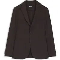 BOSS Slim-fit suit jacket in washable Tech Linen