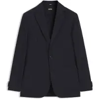 BOSS Packable slim-fit blazer in a washable wool blend