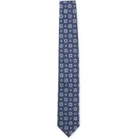 BOSS Jacquard-pattern tie in a silk blend