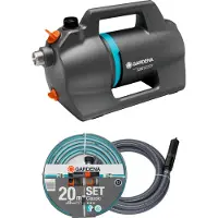 Gardena Gartenpumpe 5200 Silent Set Trädgårdspump-set 5.300 l/h