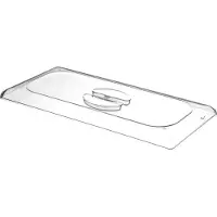 Super Merchant Lock för glasslåda av polykarbonat, platt, 360x165mm HENDI 807088