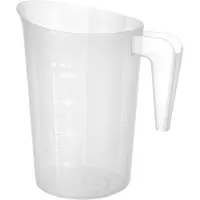 Hendi Måttbägare Plast Stapelbar 2l