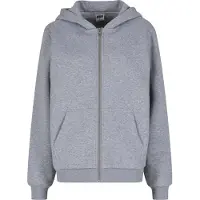 Urban Classics Fluffy Sweatshirt Med Dragkedja